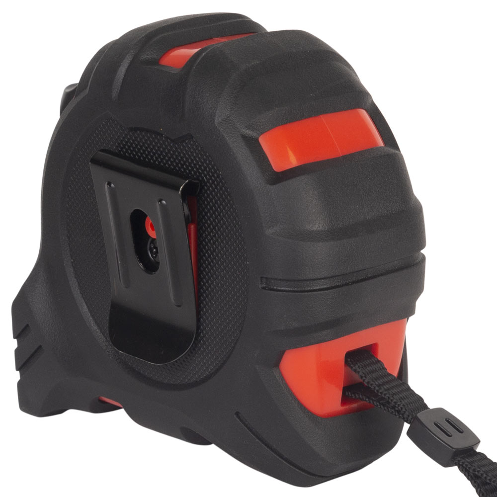 Рулетка Ultra Extra магнітна обгумована нейлонове покриття двостороннє полотно/зачіп 10 м х 25 мм