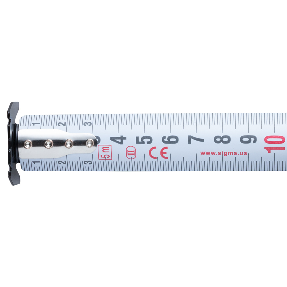 Рулетка Ultra обгумована з нейлоновим покриттям полотна 5 м × 25 мм