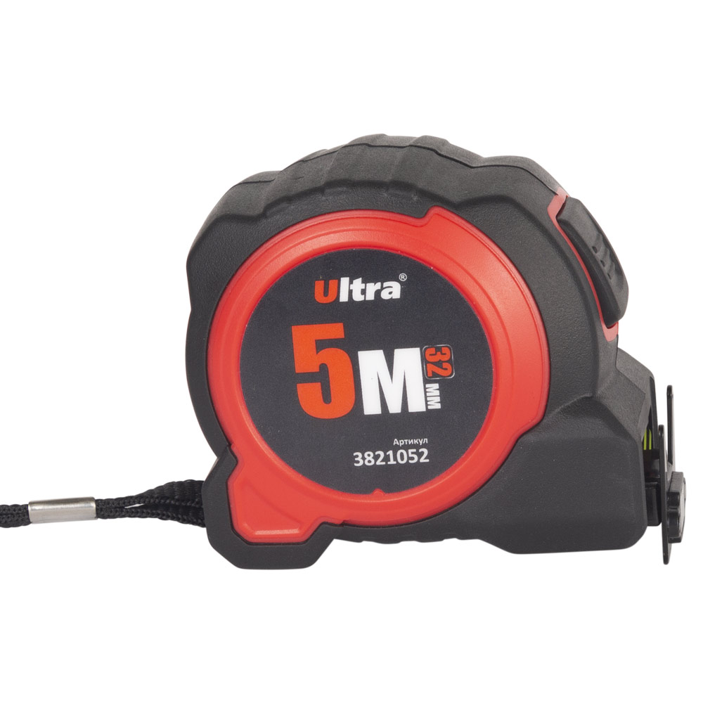 Рулетка Ultra QuickTape магнітна обгумована нейлонове покриття двостороннє полотно/зачіп автостоп 5 м х 32 мм