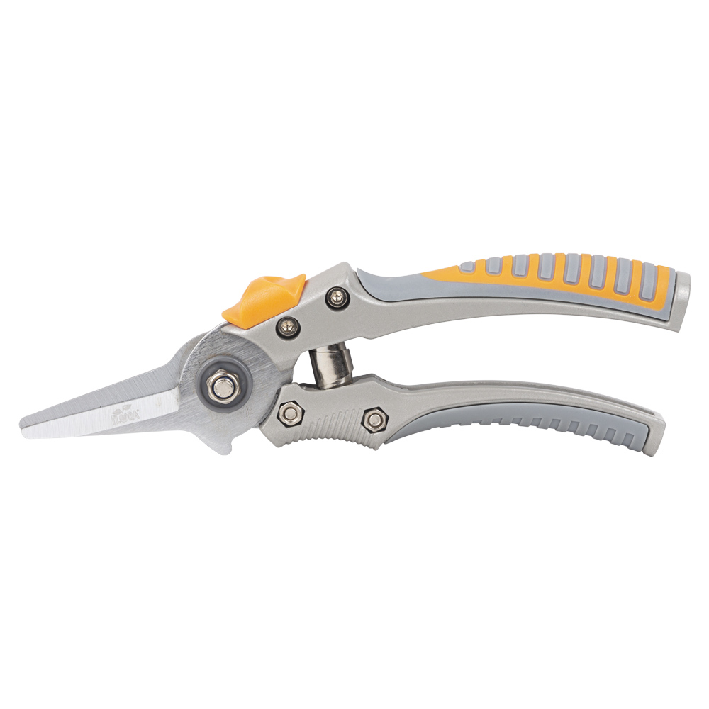 Секатор Flora для квітів 200 мм алюмінієві ручки