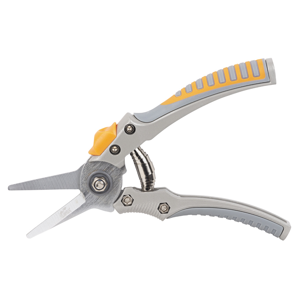 Секатор Flora для квітів 200 мм алюмінієві ручки