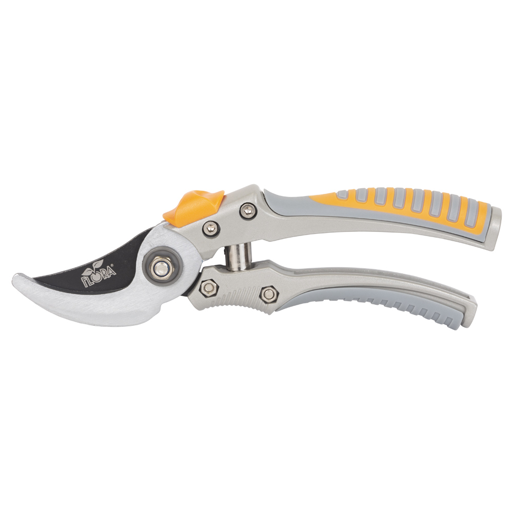 Секатор Flora обвідний 200 мм алюмінієві ручки