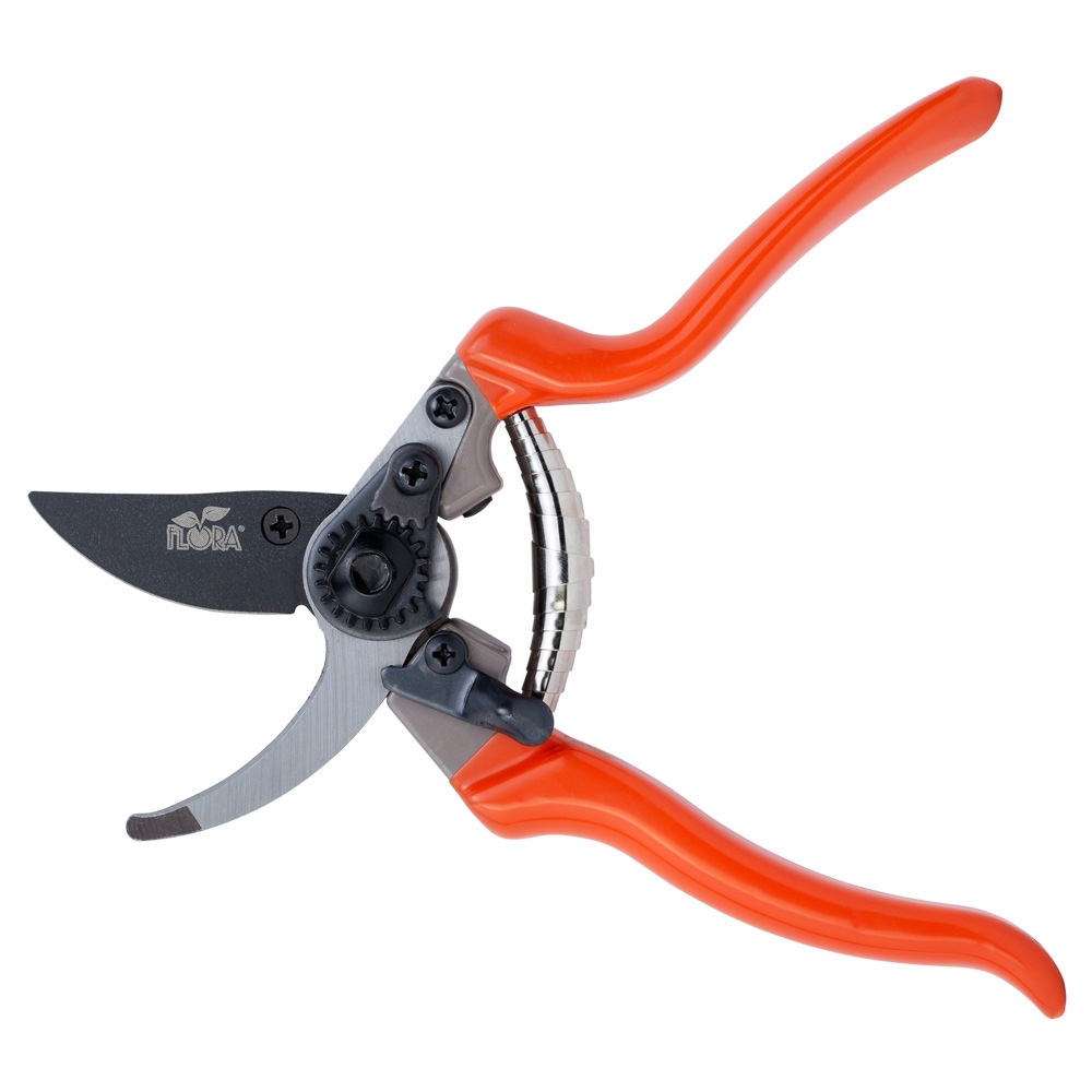 Секатор Flora обвідний 215 мм нержавіюча сталь (прямий)