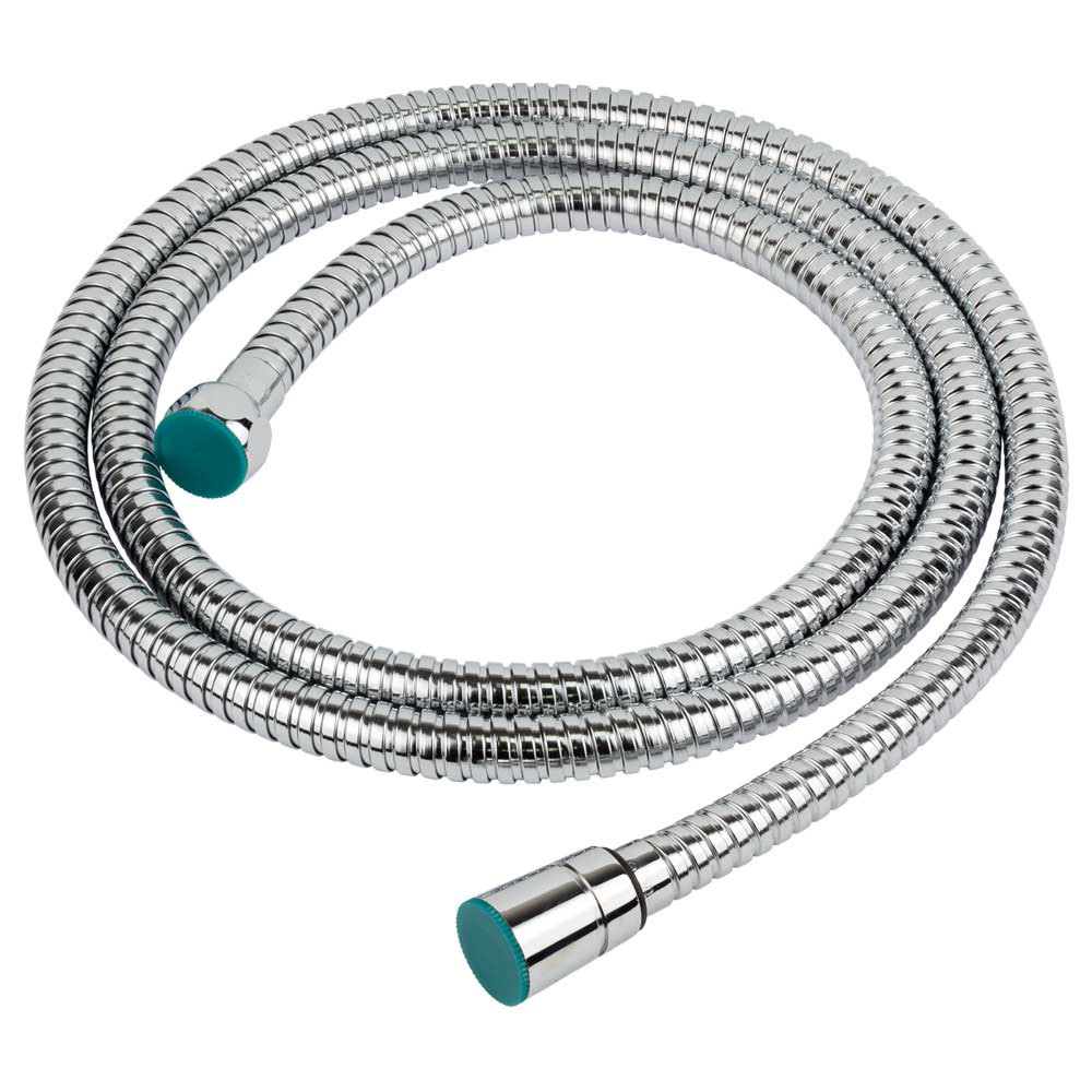 Шланг для душу Aquatica 1/2" SS хромований з підшипником 175 см