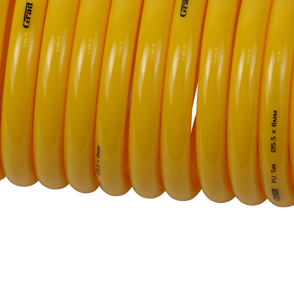 Шланг Grad спиральный полиэтиленовый (PЕ) 15 м 5.5 х 8 мм