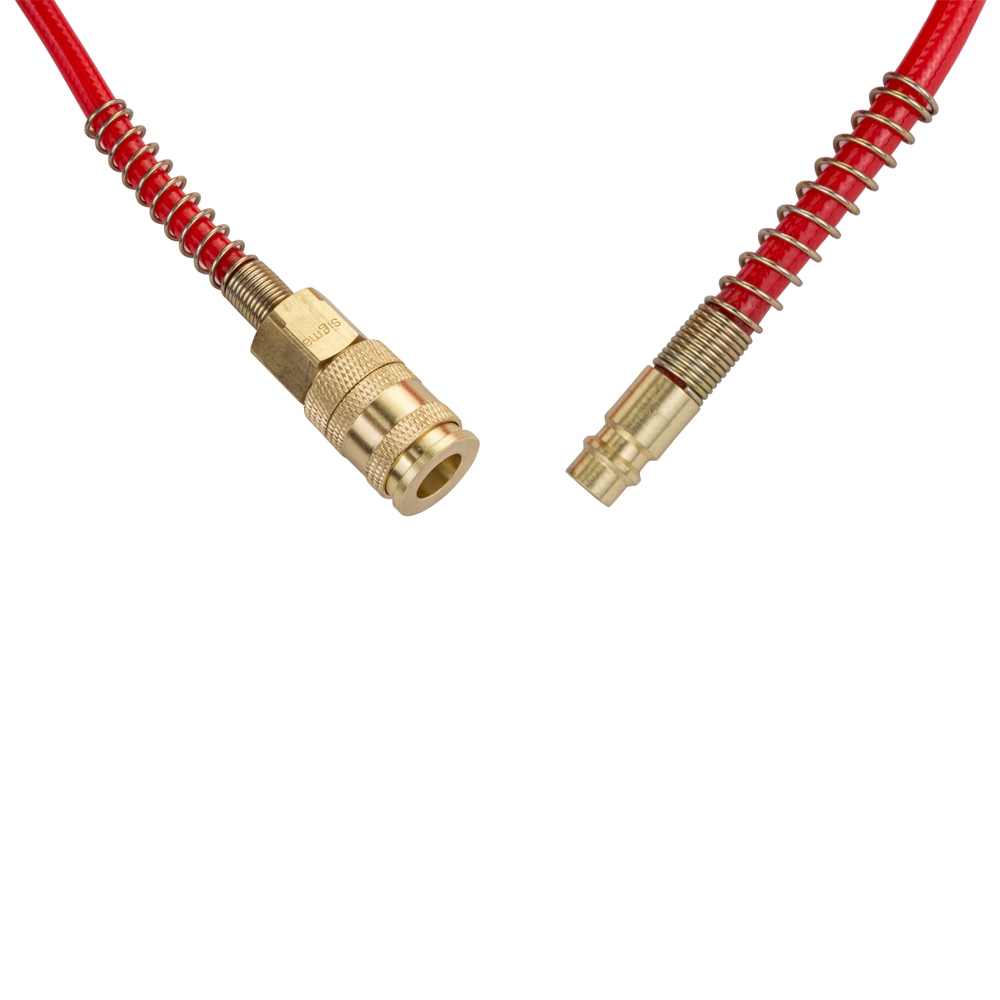 Шланг Sigma Refine спиральный полиуретановый (PU) армированный 10 м 5.5 х 8 мм