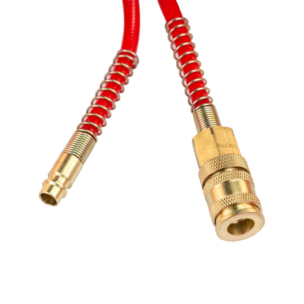 Шланг Sigma Refine спиральный полиуретановый (PU) армированный 15 м 5.5 х 8 мм