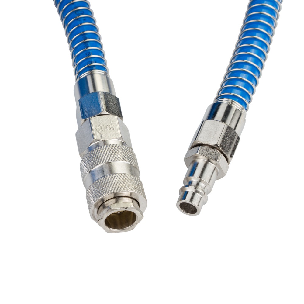 Шланг Sigma спиральный полиуретановый (PU) 20 м 8 х 12 мм