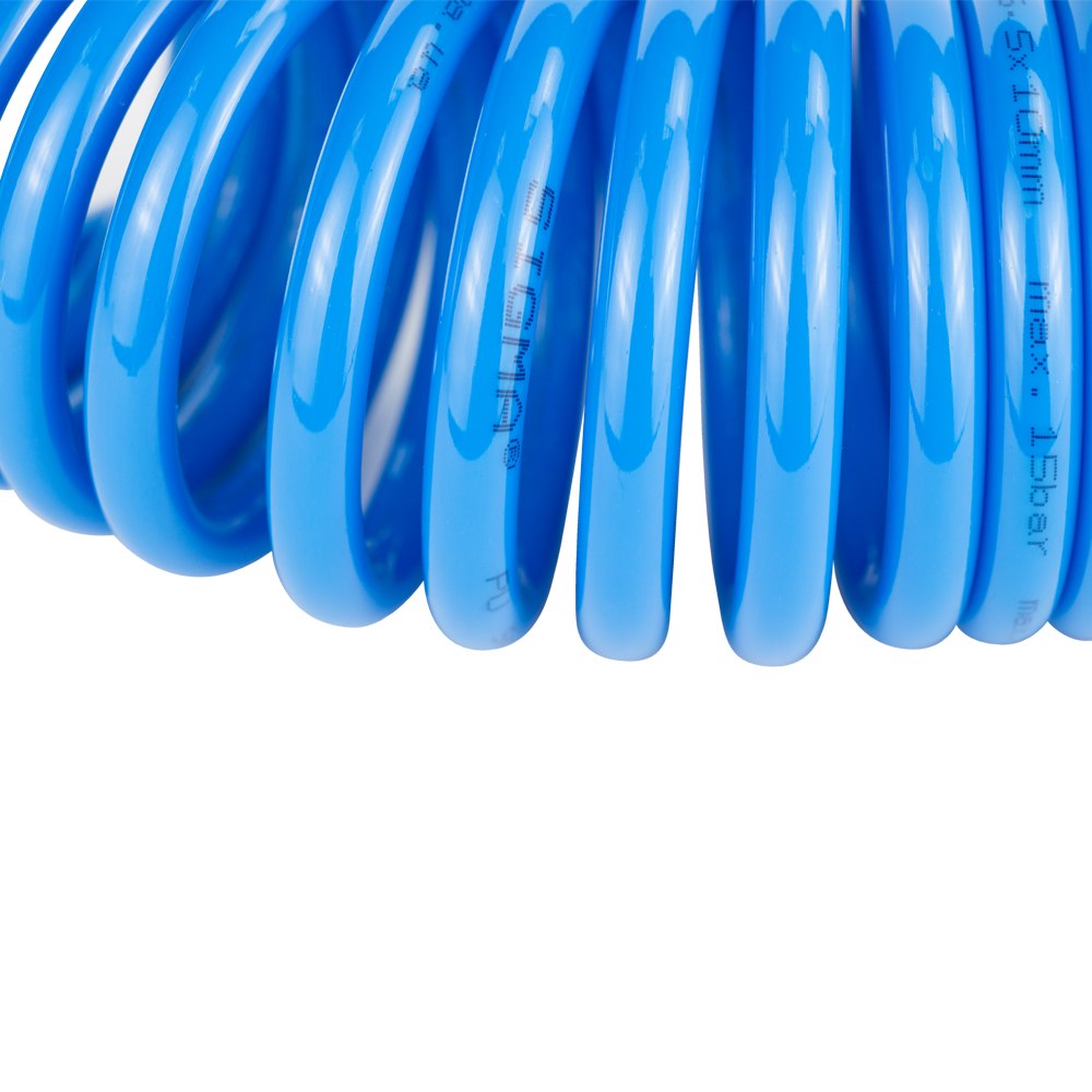 Шланг Sigma спиральный полиуретановый (PU) 5 м 6.5 х 10 мм