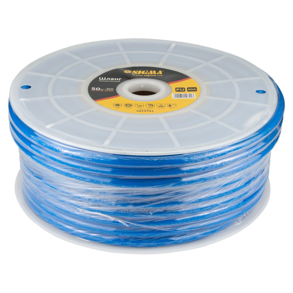 Шланг Sigma в бухте полиуретановый (PU) 50 м 8 х 12 мм