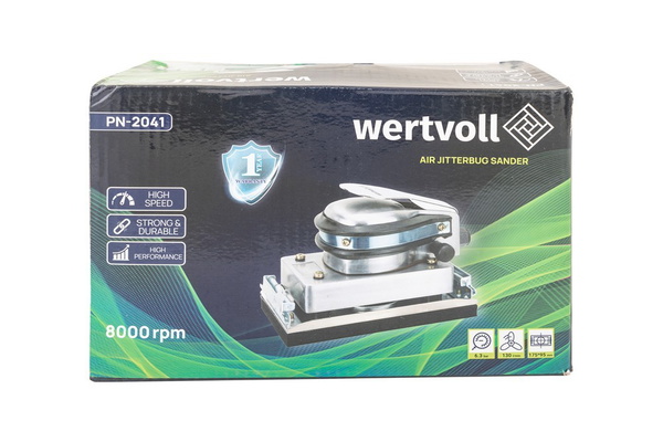 Шлифмашина пневматическая вибрационная Wertvoll PN-2041
