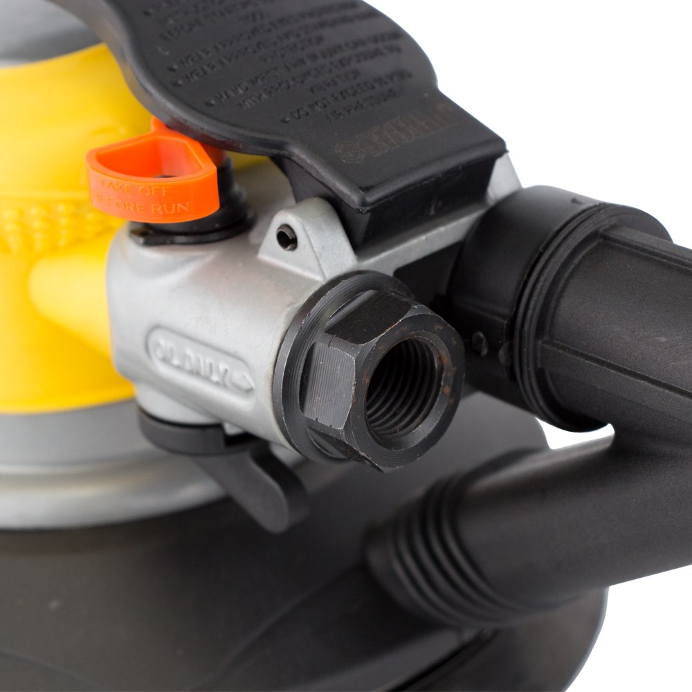 Шліфмашинка Sigma орбітальна пневматична з пилозбірником 125 мм