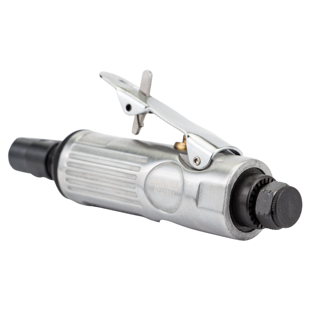 Шліфмашинка Sigma пряма пневматична з аксесуарами в кейсі 25000 об/хв