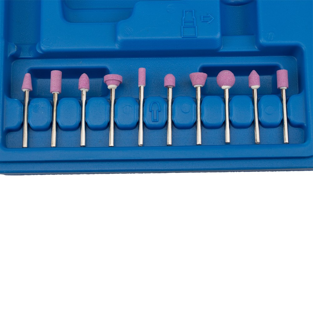 Шліфмашинка Sigma пряма пневматична з аксесуарами в кейсі 54000 об/хв