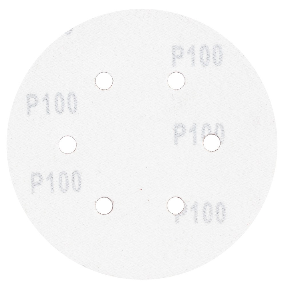 Шлифовальный круг Sigma 6 отверстий Ø150 мм P100 (10 шт)