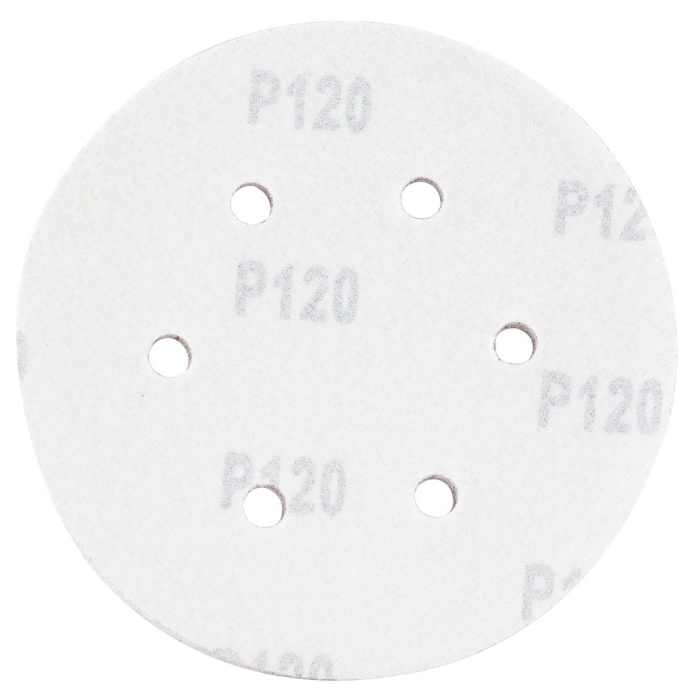 Шлифовальный круг Sigma 6 отверстий Ø150 мм P120 (10 шт)