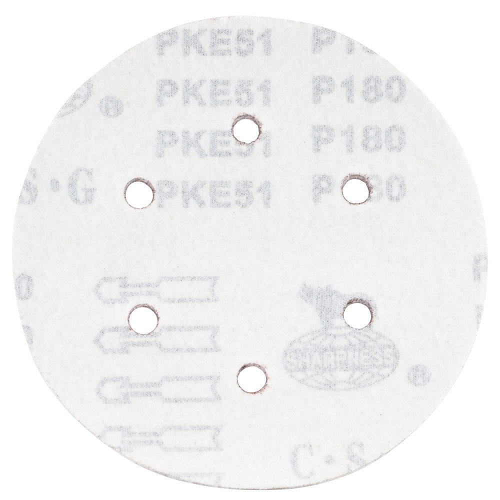 Шлифовальный круг Sigma 6 отверстий Ø150 мм P180 (10 шт)