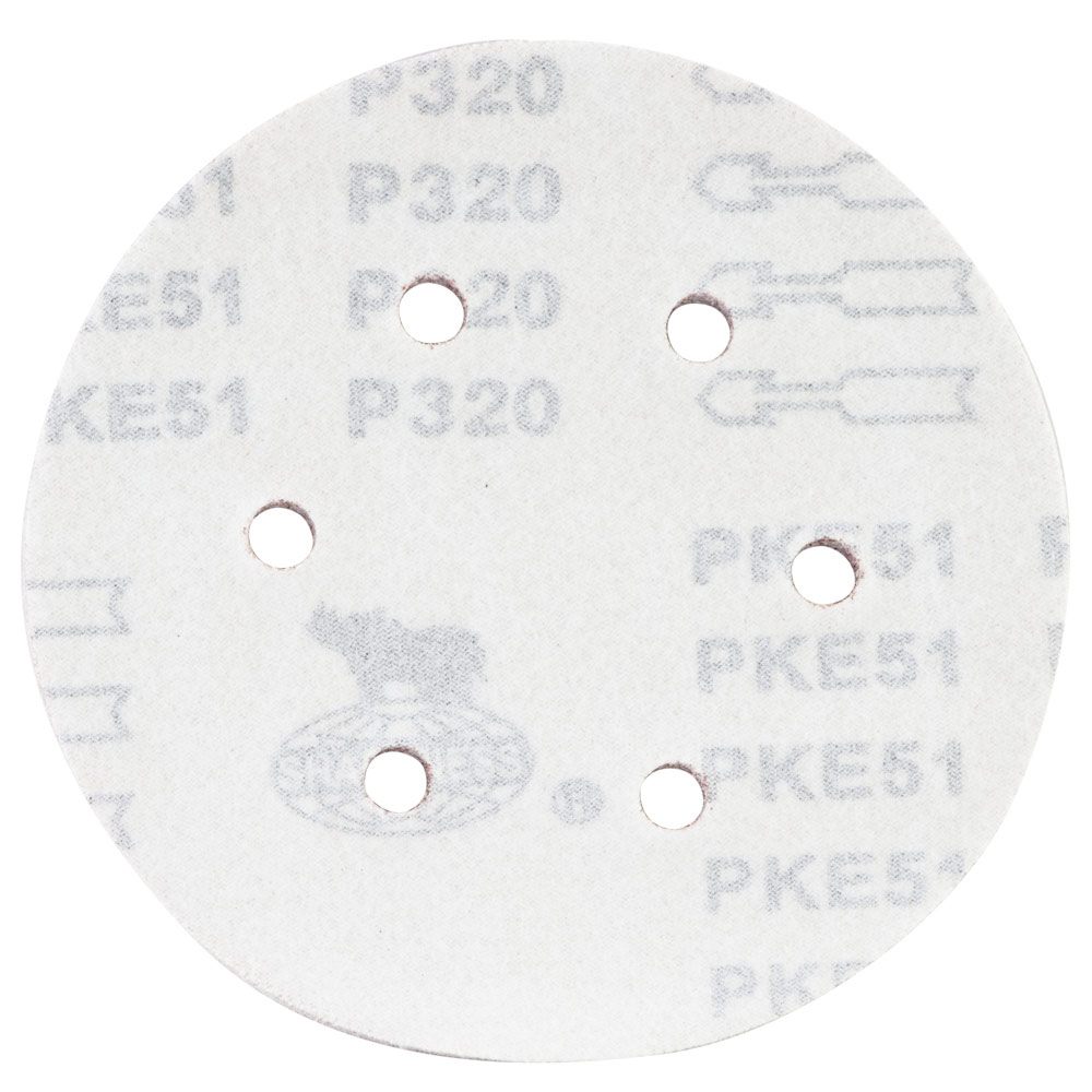 Шлифовальный круг Sigma 6 отверстий Ø150 мм P320 (10 шт)