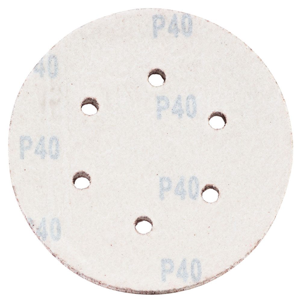 Шлифовальный круг Sigma 6 отверстий Ø150 мм P40 (10 шт)