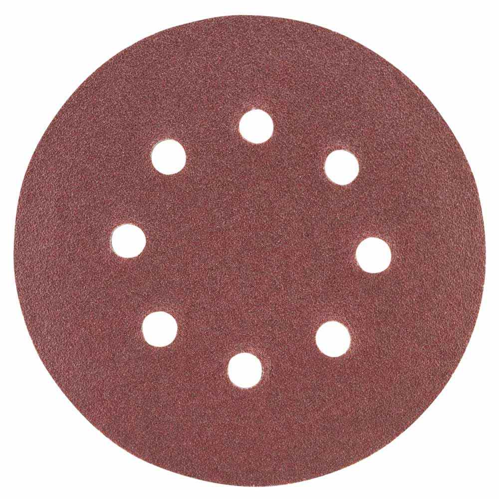 Шліфувальний круг Sigma 8 отворів Ø125 мм P120 (10 шт)