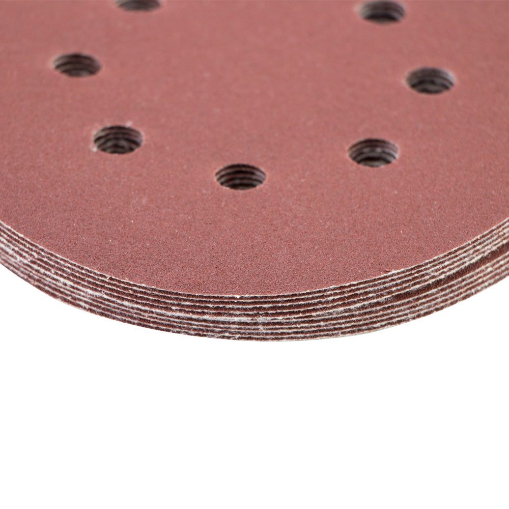 Шліфувальний круг Sigma 8 отворів Ø125 мм P180 (10 шт)