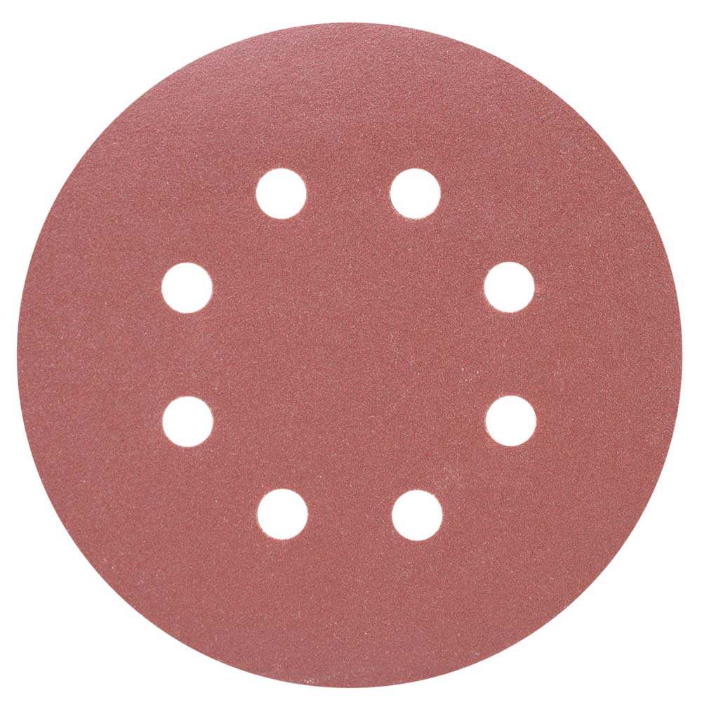 Шліфувальний круг Sigma 8 отворів Ø125 мм P240 (10 шт)