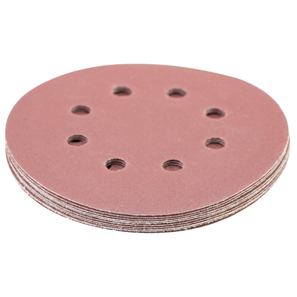 Шліфувальний круг Sigma 8 отворів Ø125 мм P240 (10 шт)