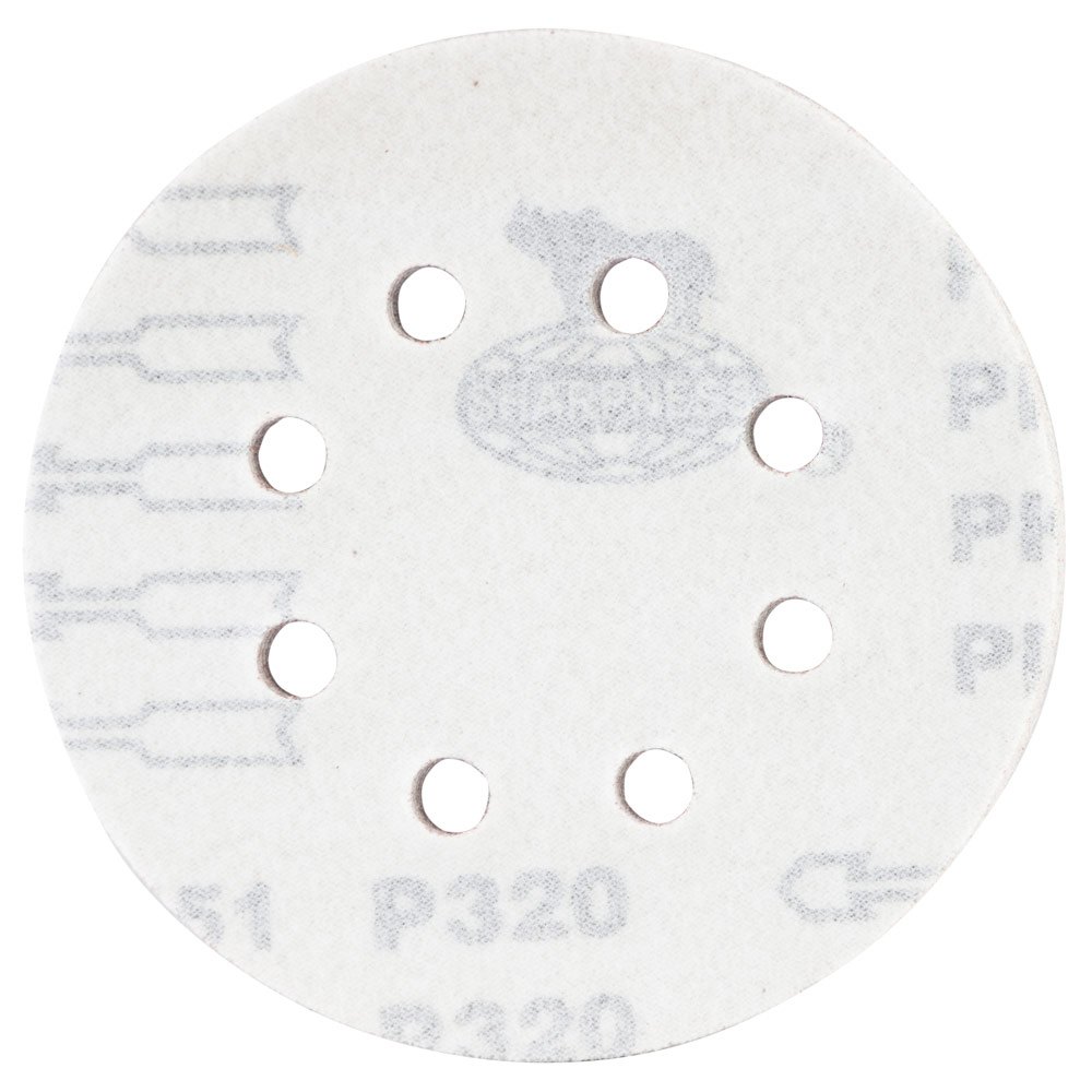 Шлифовальный круг Sigma 8 отверстий Ø125 мм P320 (10 шт)