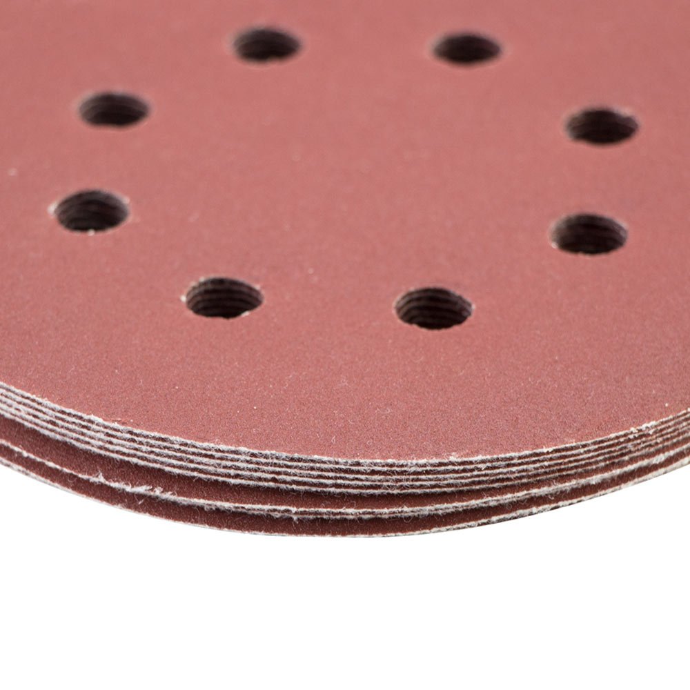 Шлифовальный круг Sigma 8 отверстий Ø125 мм P320 (10 шт)