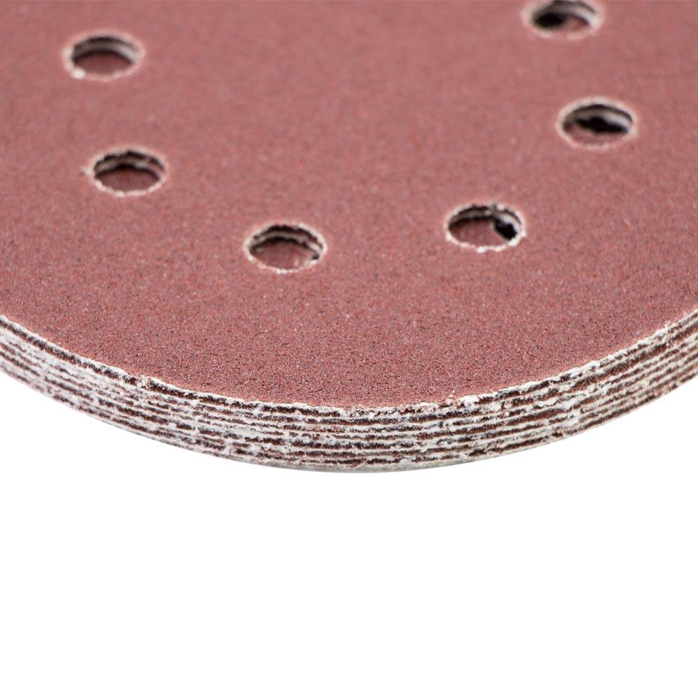 Шлифовальный круг Sigma 8 отверстий Ø125 мм P80 (10 шт)