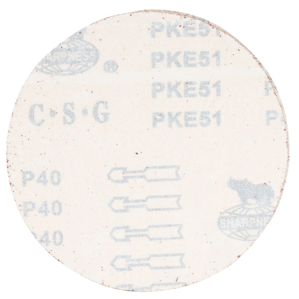 Шліфувальний круг Sigma без отворів Ø150 мм P40 (10 шт)