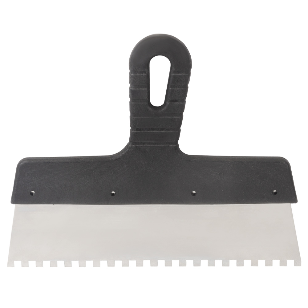 Шпатель Grad зубчатый (нержавеющий) 250 мм 6 х 6 мм