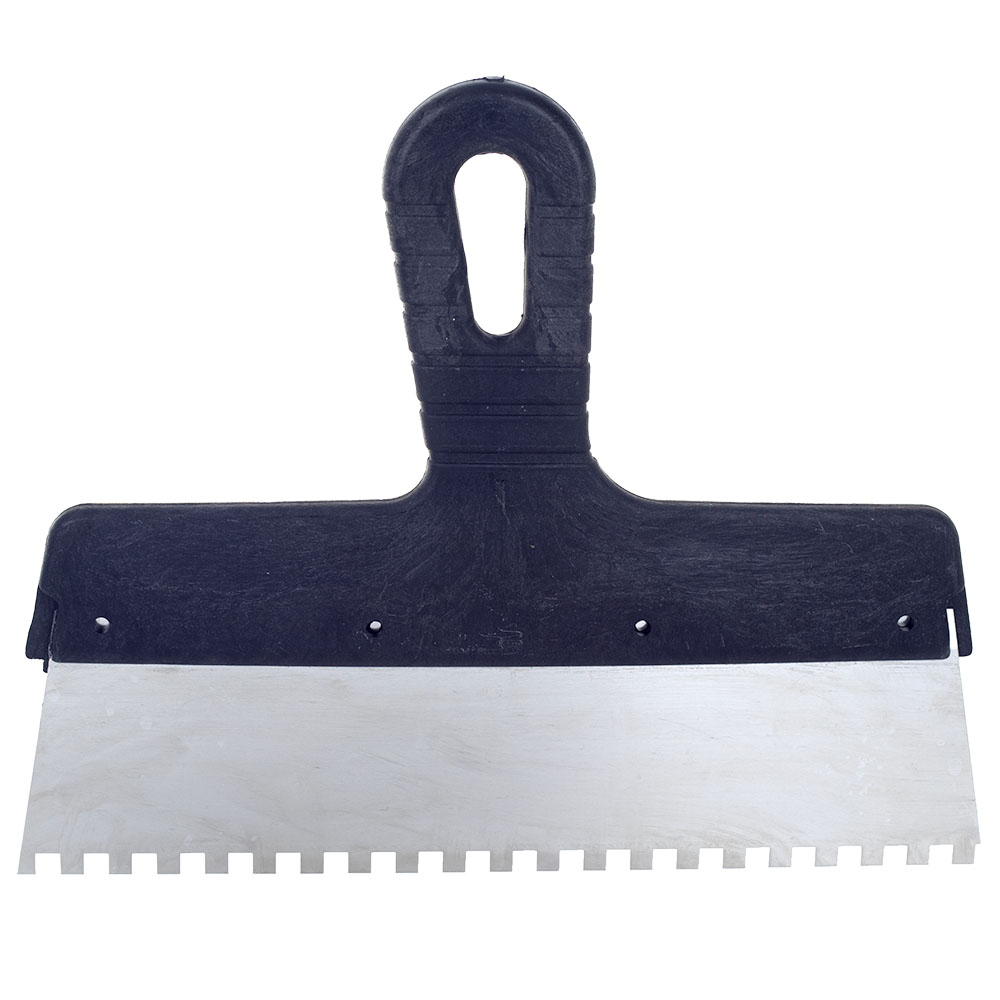 Шпатель Grad зубчатый (нержавеющий) 250 мм 6 х 6 мм