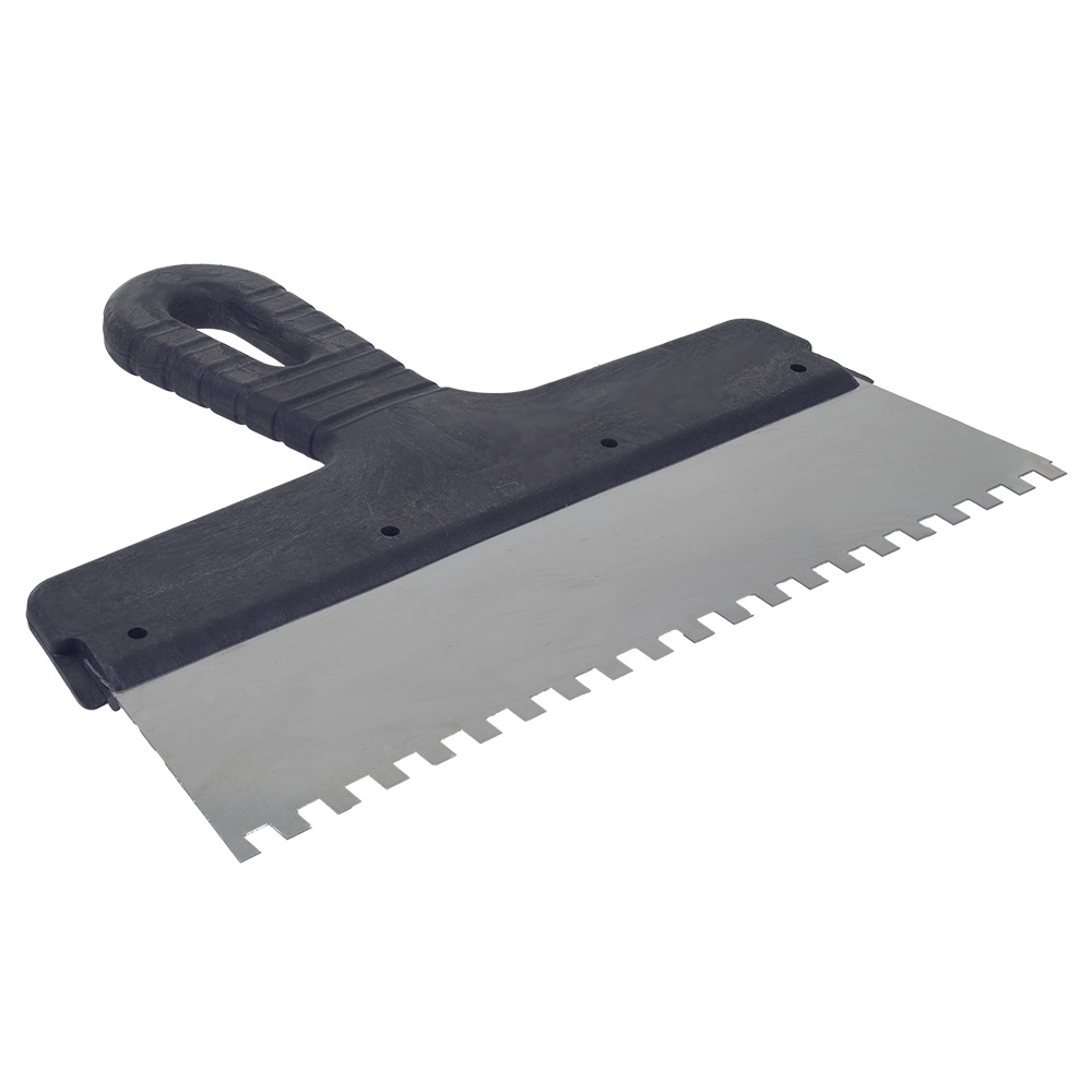 Шпатель Grad зубчатый (нержавеющий) 250 мм 6 х 6 мм