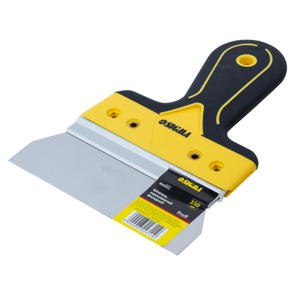 Шпатель Sigma нержавеющий фасадный Profi 150 мм