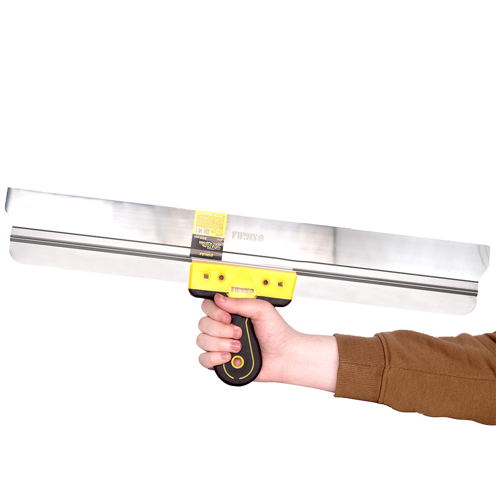 Шпатель Sigma нержавеющий фасадный Profi 600 мм