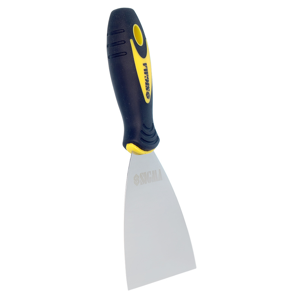 Шпательная лопатка Sigma нержавеющая Profi 100 мм