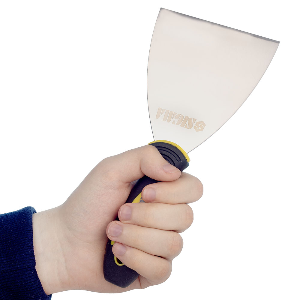 Шпательная лопатка Sigma нержавеющая Profi 100 мм