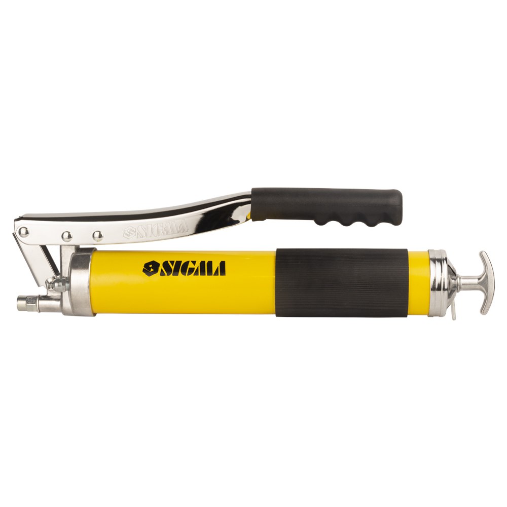 Шприц-масленка Sigma рычажно-плунжерный (двухплунжерный) 600 мл с гибким шлангом