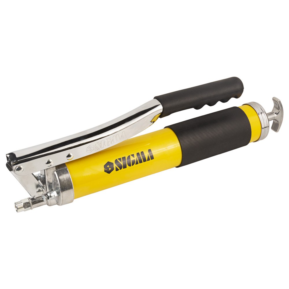 Шприц-масленка Sigma рычажно-плунжерный (двухплунжерный) 600 мл с гибким шлангом