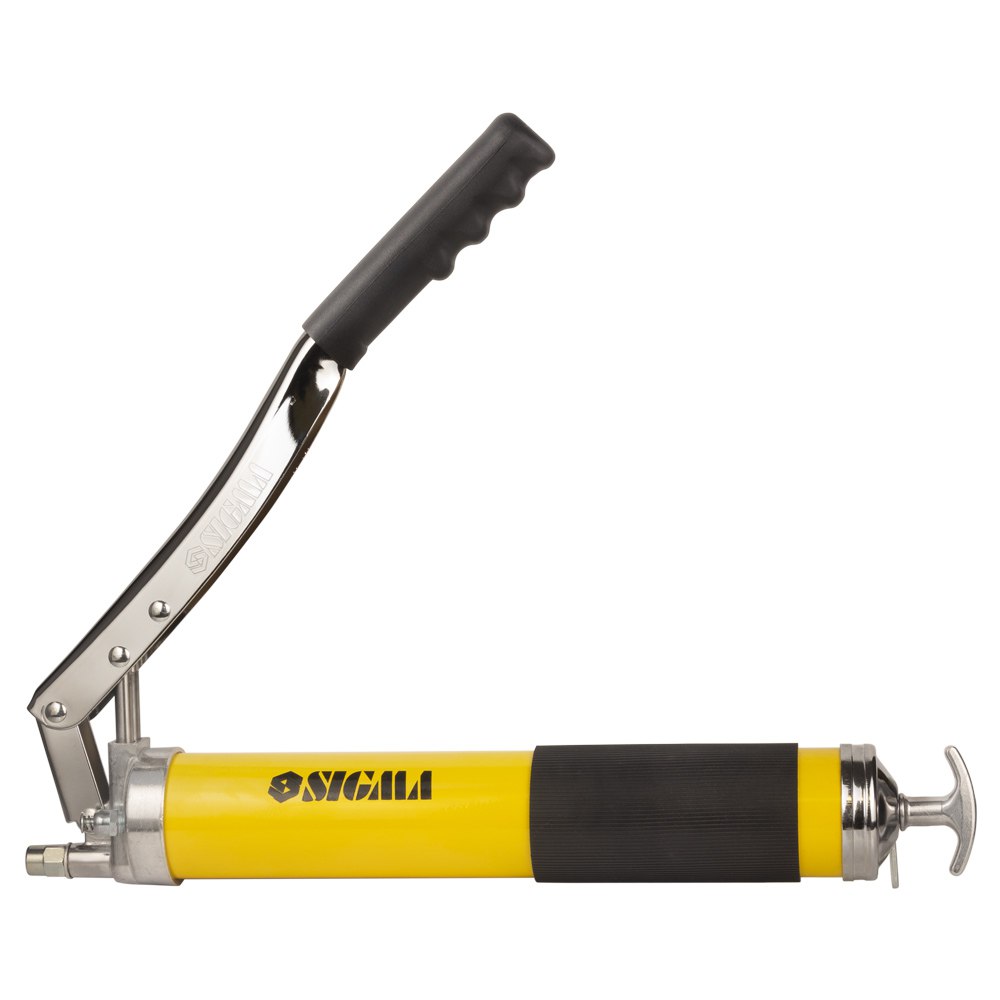 Шприц-масленка Sigma рычажно-плунжерный (двухплунжерный) 600 мл с гибким шлангом