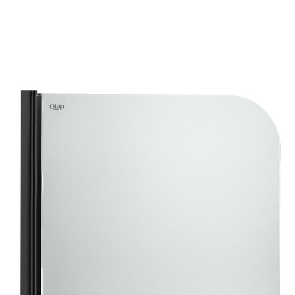 Штора на ванну Qtap Standard BLM407513APL скло Pear 6 мм, 75 х 140 см, ліва