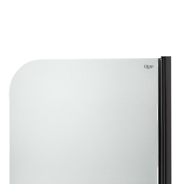 Штора на ванну Qtap Standard BLM407513APR скло Pear 6 мм, 75 х 140 см, права