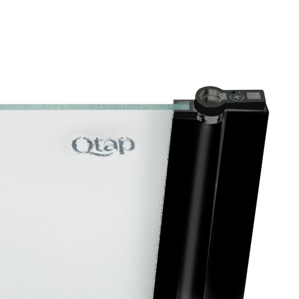 Штора на ванну Qtap Standard BLM407513APR скло Pear 6 мм, 75 х 140 см, права