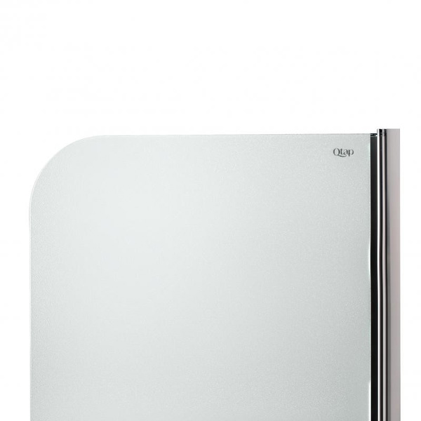 Штора на ванну Qtap Standard CRM407513APR скло Pear 6 мм, 75 х 140 см, права