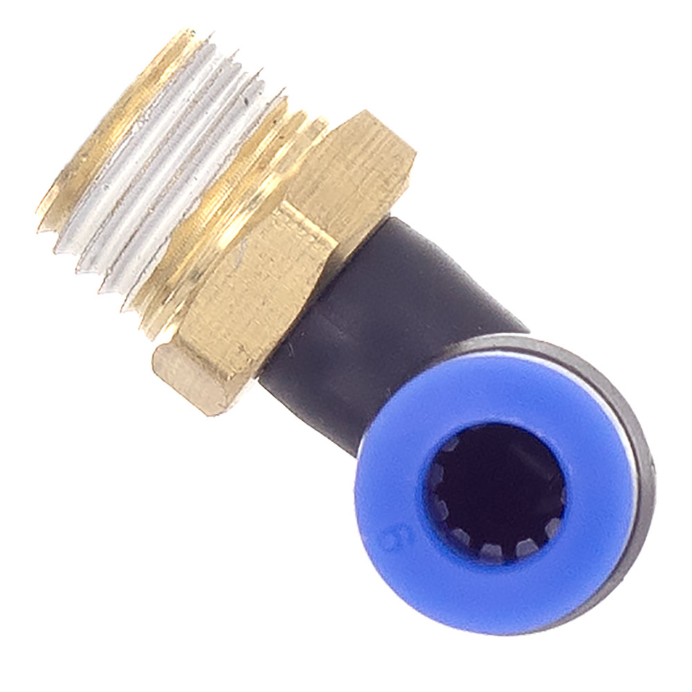 Штуцер цанговый Sigma (угловой) Ø6 МТ 1/4"