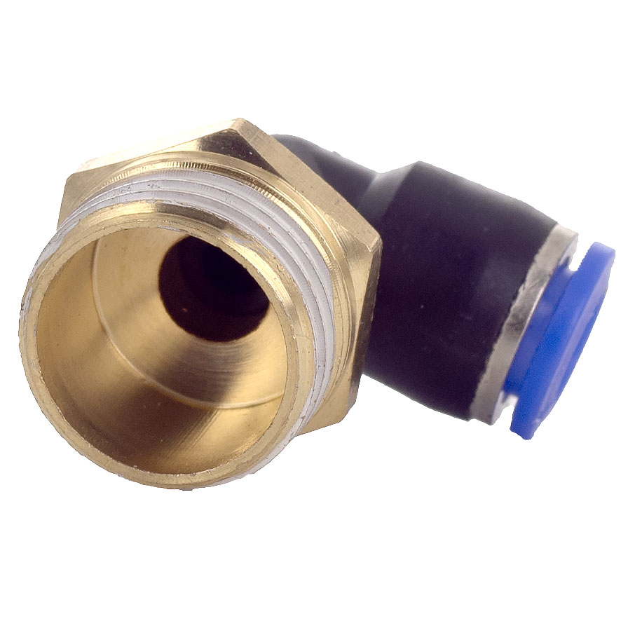 Штуцер цанговый Sigma (угловой) Ø8 мм МТ 1/2"