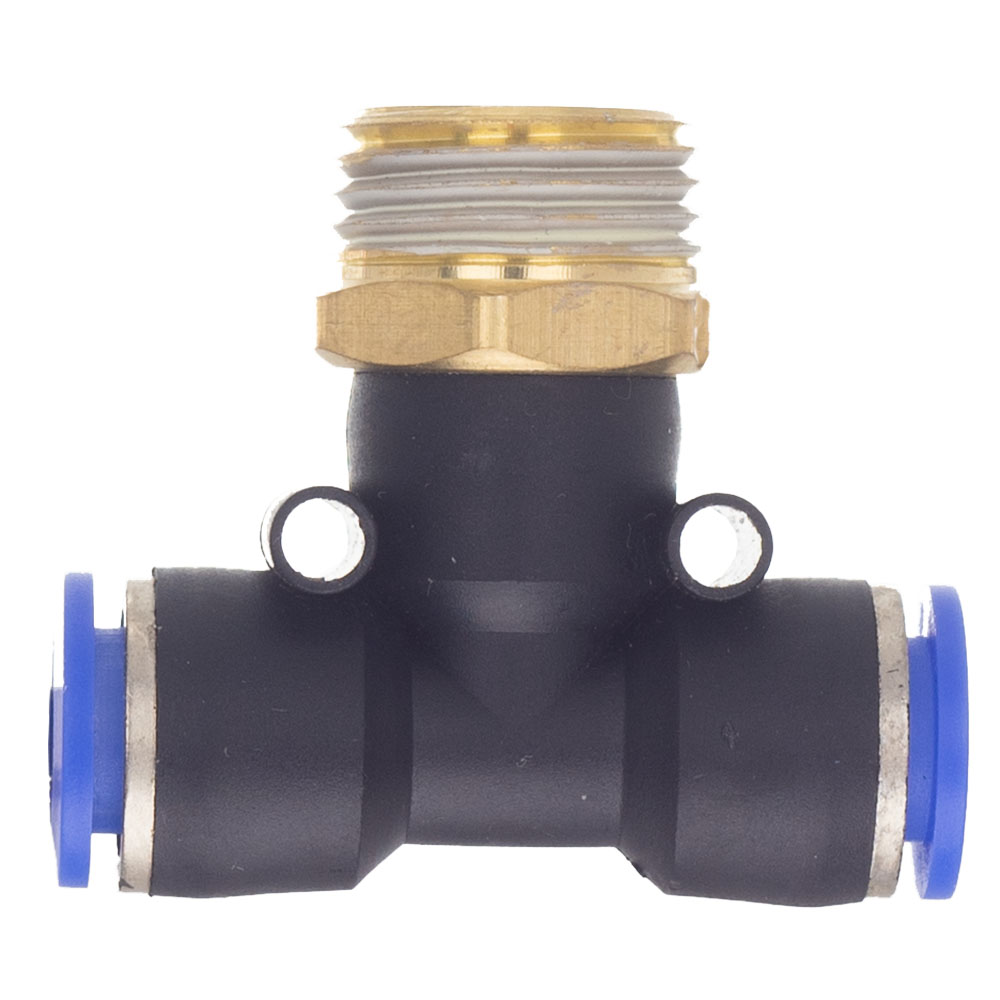 Штуцер цанговый Sigma (Т-образный) Ø10 мм МТ 1/2"