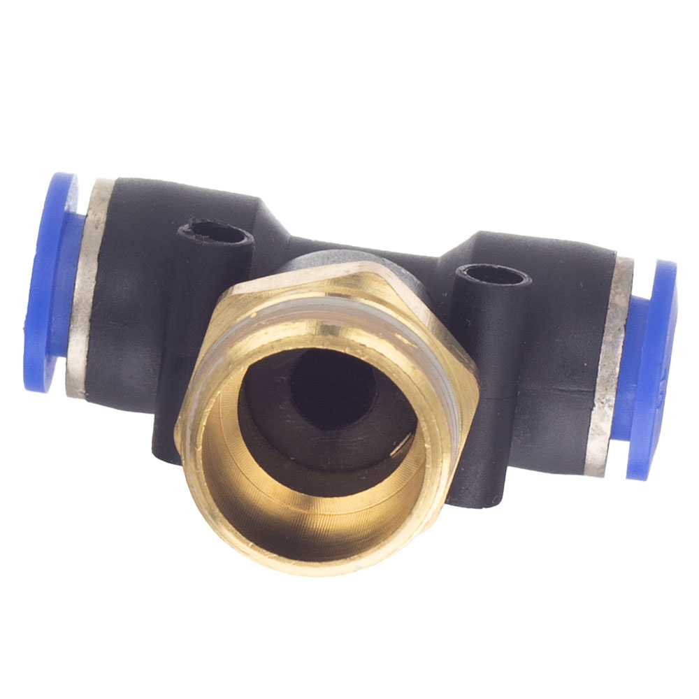 Штуцер цанговый Sigma (Т-образный) Ø10 мм МТ 1/2"