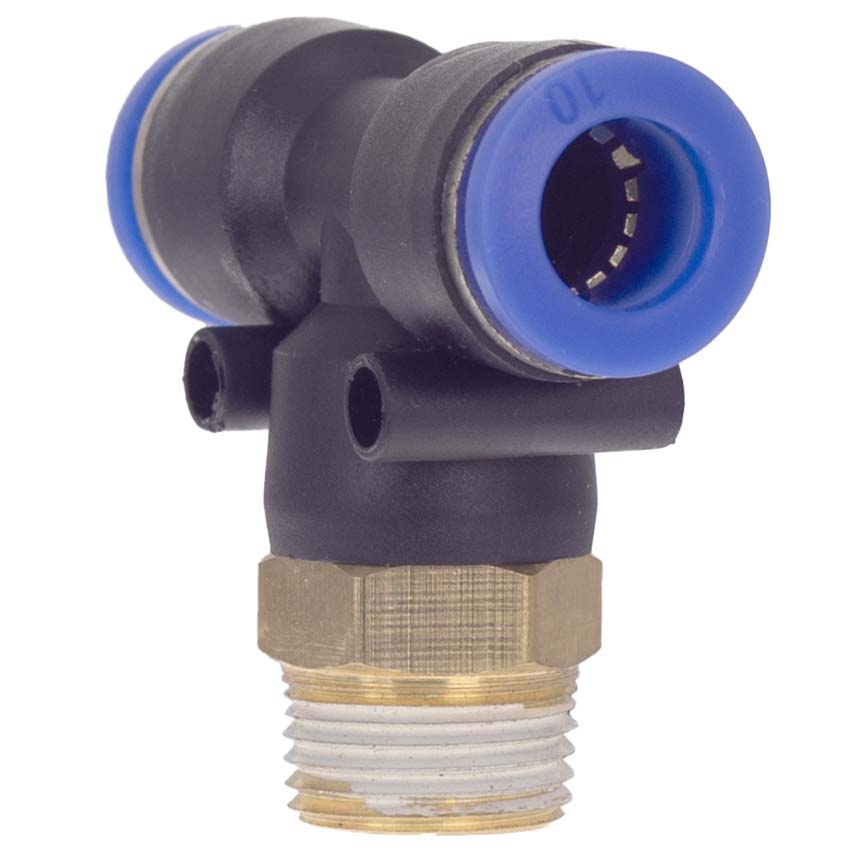 Штуцер цанговый Sigma (Т-образный) Ø10 мм МТ 3/8"